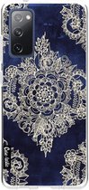 Casetastic Samsung Galaxy S20 FE 4G/5G Hoesje - Softcover Hoesje met Design - Deep Indigo Ink Print