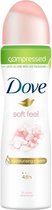 Dove Deodorant Spray Soft Feel Compressed 75 ml