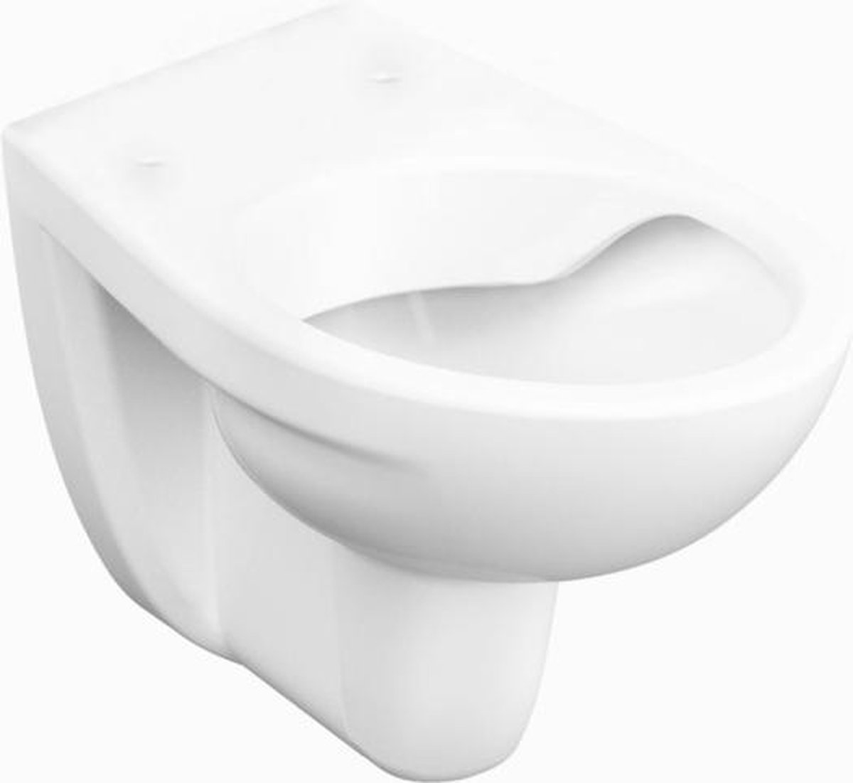 Nemo Start Star hangtoilet zonder spoelrand 540 mm porselein wit