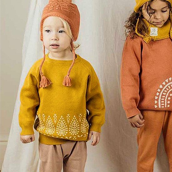 Stellou & friends Baby gebreid cardiganjasje voor meisjes en jongens | Unisex Hoogwaardige en zachte babykleding uit 100% katoen - I V, Oeko-TEX gecertificeerd, 86-92