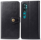 Voor Xiaomi Mi CC9 Pro / Xiaomi Mi Note 10 Global ENKAY Hat-Prince Litchi Texture Horizontal Flip Leather Case met kaartsleuven (zwart)