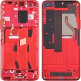 Originele middenkaderring voor Huawei Honor V30 (rood)