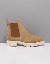 Tango | Romy 18-c camel chelsea boot detail - bone white sole | Maat: 42