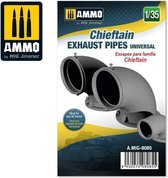 1:35 AMMO MIG 8085 Chieftain Exhaust Pipes - Universal Resin onderdeel