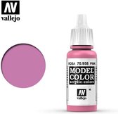 Vallejo 70958 Model Color Pink - Acryl Verf flesje