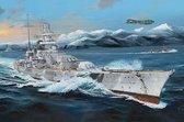 1:200 Trumpeter 03715 German Scharnhorst Battleship Plastic Modelbouwpakket