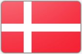 Deense vlag - 150x225cm - Polyester