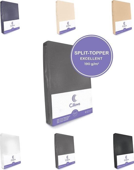 Cillows Excellent Jersey Hoeslaken voor Split Topper