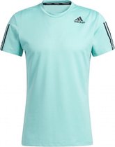 adidas Aero 3S Shirt Heren - Mannen - blauw - maat: M -