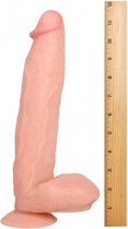 Raging Cockstars Ben Realistische Dildo Met Balzak- 25 cm - Beige - Sextoys - Dildo's  - Dildo - Dildo Normaal