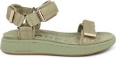 Woden Line Sandalen - Dames - Groen - Maat 37