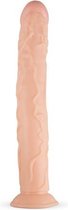 Shawn Realistische Dildo Met Zuignap - 31 cm - Beige - Sextoys - Dildo's  - Dildo - Dildo Normaal