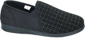 Padders -Heren -  zwart - pantoffels & slippers - maat 45