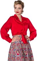 Dancing Days Blouse -L- SUAVE Rood