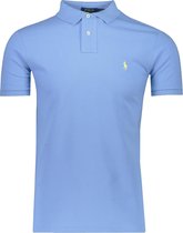 Polo Ralph Lauren  Polo Blauw Aansluitend - Maat XXL - Heren - Lente/Zomer Collectie - Katoen