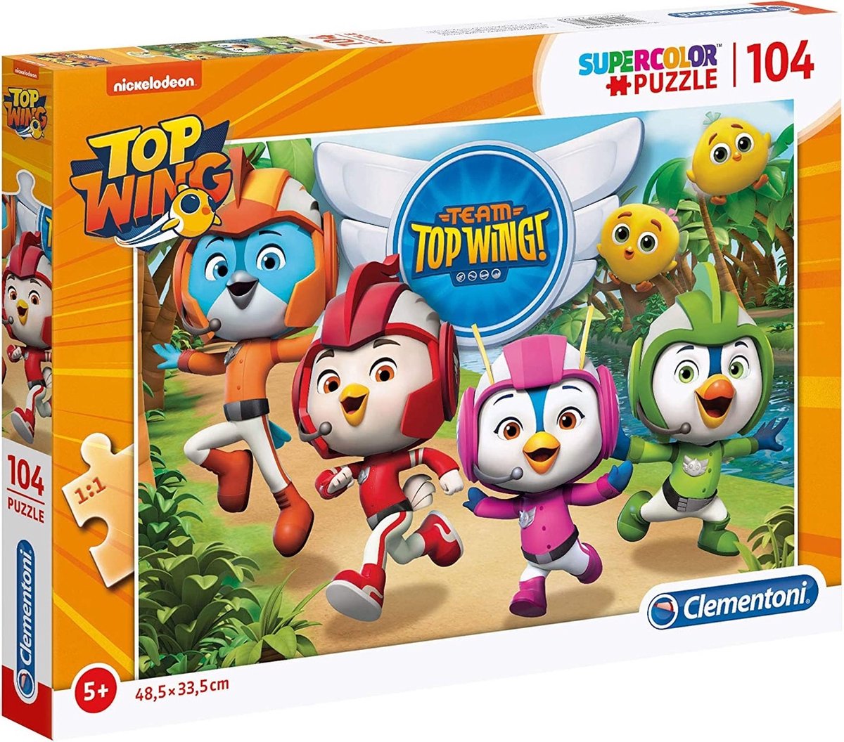 Clementoni Legpuzzel Top Wing Junior Karton 104 Stukjes