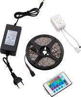 LED Strip Set RGB - Besty Stippo - 5 Meter - Dimbaar - Afstandsbediening - 12V