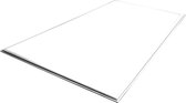 LED Paneel - Nirano Ganto - 120x60 Helder/Koud Wit 6400K - 45W Inbouw Rechthoek - Mat Wit - Aluminium