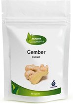 Healthy Vitamins Gember Extract - 60 Capsules - 400 mg
