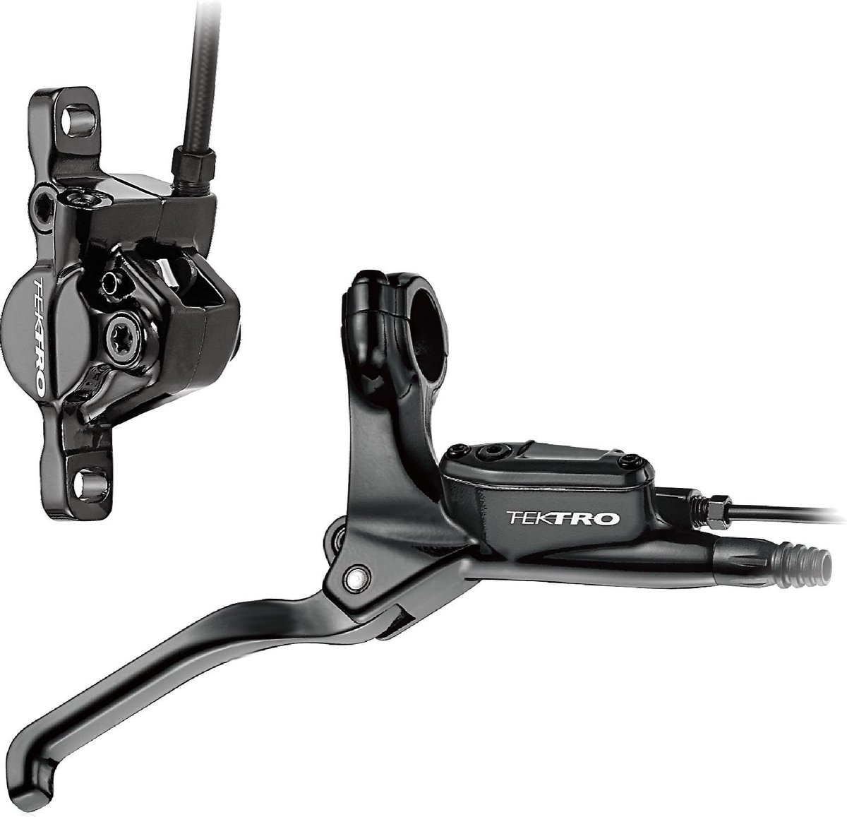 TEKTRO Frein Arrière Hydraulique HD-M285R 1800mm Noir Noir Sans Disque TEKTRO Frein Arrière Hydraulique HD-M285R 1800mm Noir Noir Sans Disque