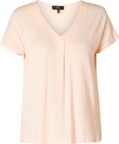YEST Isanne T-shirt - Bleached Apricot - maat 36