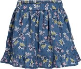 Creamie - rok - bloemen - blauw - Maat 92