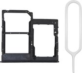 MMOBIEL Dual Sim Tray Kaart voor Samsung Galaxy A41 A415F 2020 Zwart Incl. Sim Pin