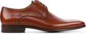 Van Bommel Mannen Leren Veterschoenen / Herenschoenen  14299 - Cognac - Maat 43.5