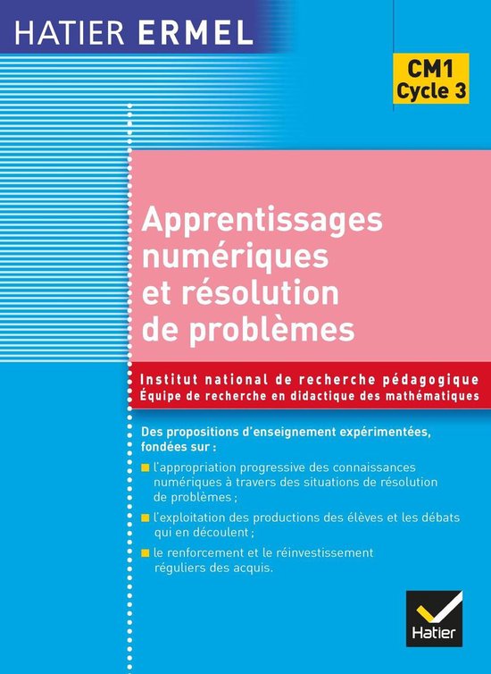 Ermel - Apprentissages numériques et résolution de problè ... - cover