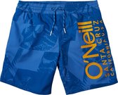 O'Neill Korte Broek Boys Cali Flora Blue 140 - Blue 50% Gerecycleerd Polyester, 50% Polyester Null