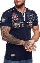 Heren - T-shirt - Monte Carlo - Navy - 3459