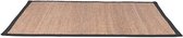 Nancy's Vloerkleed Jute - Handgemaakt - Jute - Vloerkleden - Zwart - 230 x 160 cm