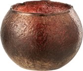 J-Line Theelichthouder Rond Glas Mix Small