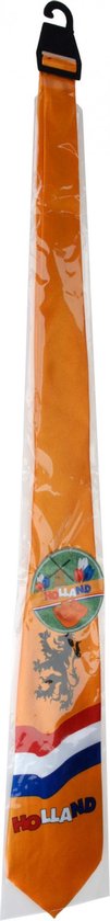 Home & Styling Stropdas Holland Polyester Oranje One-size