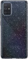 Spigen Liquid Crystal Glitter TPU Backcover Hoesje - Geschikt voor Samsung Galaxy A71 - Transparant