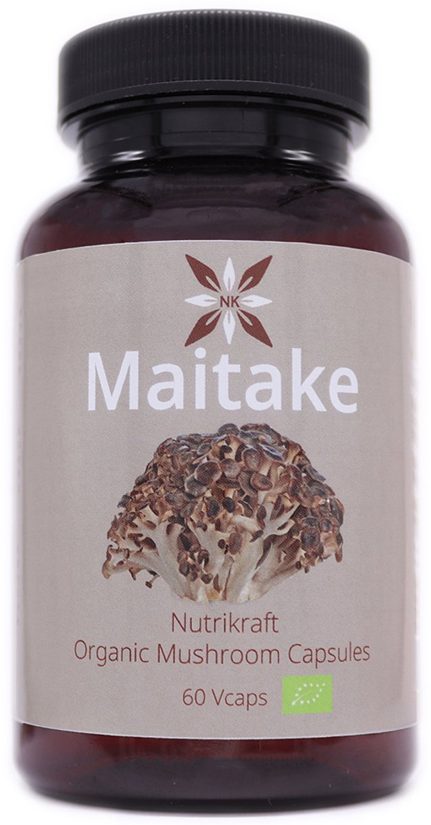 Maitake Capsules - Biologisch gecertificeerd - Nutrikraft