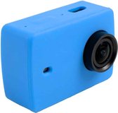 Voor Xiaomi Xiaoyi Yi II Sport Actie Camera Siliconen Behuizing Beschermhoes Cover Shell (Blauw)
