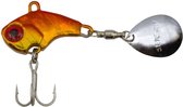 Senshu Tetracup Jig - Spinner - Orange/gold - 65mm - Haakmaat 6 - 21g - Goud