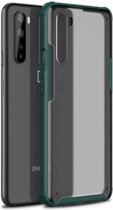 Voor OnePlus Nord Magic Armor TPU + pc combinatiehoes (groen)