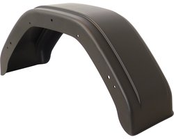 Carpoint Kunststof Spatbord 13-14 Inch – Zwart – Voor Aanhanger & Caravan – Eenvoudige Montage – Bescherming Tegen Vuil