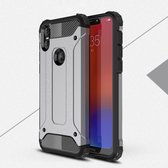 Magic Armor TPU + PC Combinatie Case voor Motorola One (P30 Play) (grijs)