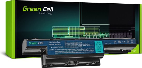 GREEN CELL Batterij voor Acer Aspire Laptops