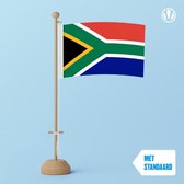 Tafelvlag Zuid-Afrika 10x15cm | met standaard
