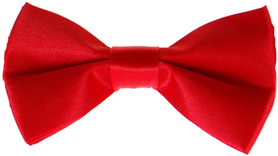 Noeud papillon rouge brillant