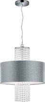 LED Hanglamp - Hangverlichting - Iona Kong - E14 Fitting - 3-lichts - Rond - Mat Zilver - Aluminium