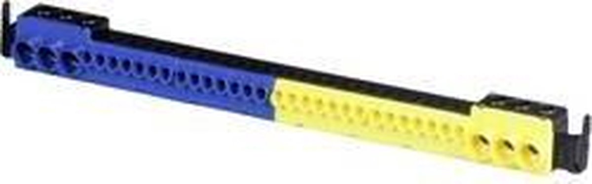 F-Tronic 9910010 Steekklem Blauw, Geel Geleidertype = N, PE