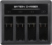 4-kanaals acculader met Type-C / USB-C-poort voor GoPro HERO8 Zwart / 7 Zwart / 7 Wit / 7 Zilver / 6/5