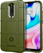 Voor Xiaomi Redmi 8A volledige dekking schokbestendige TPU-hoes (legergroen)