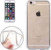 Galvaniserend TPU-hoesje voor iPhone 6 & 6s (zilver)