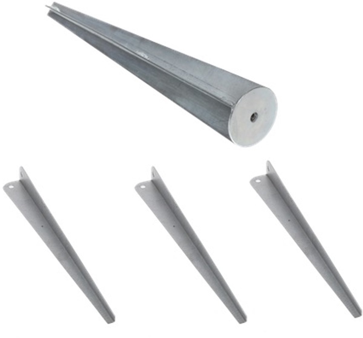 WL4 MT65AS grondverankering set voor mast WL4 MT65